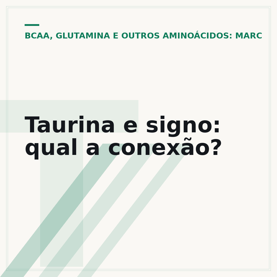 Taurina e signo: qual a conexão?