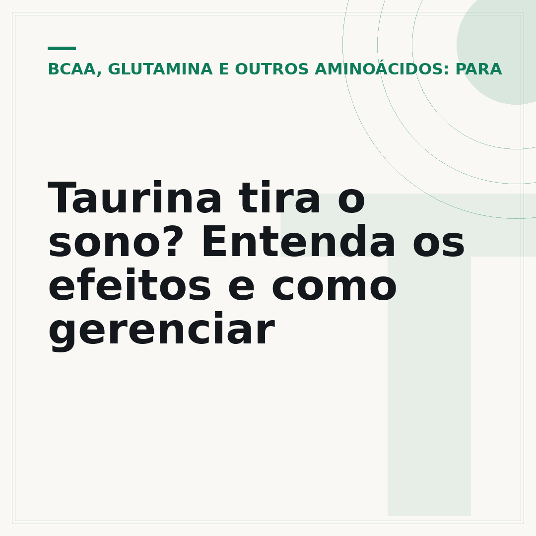 Taurina tira o sono? Entenda os efeitos e como gerenciar