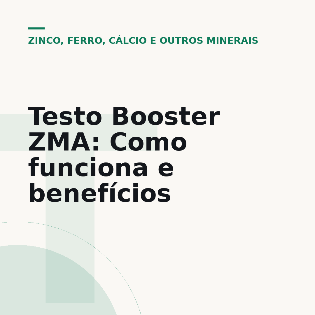 Testo Booster ZMA: Como funciona e benefícios