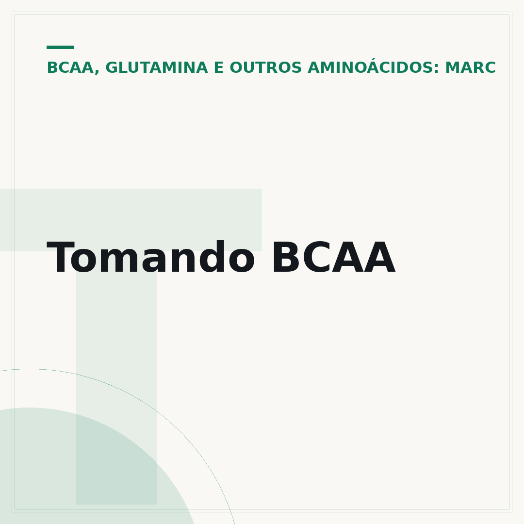 Tomando BCAA