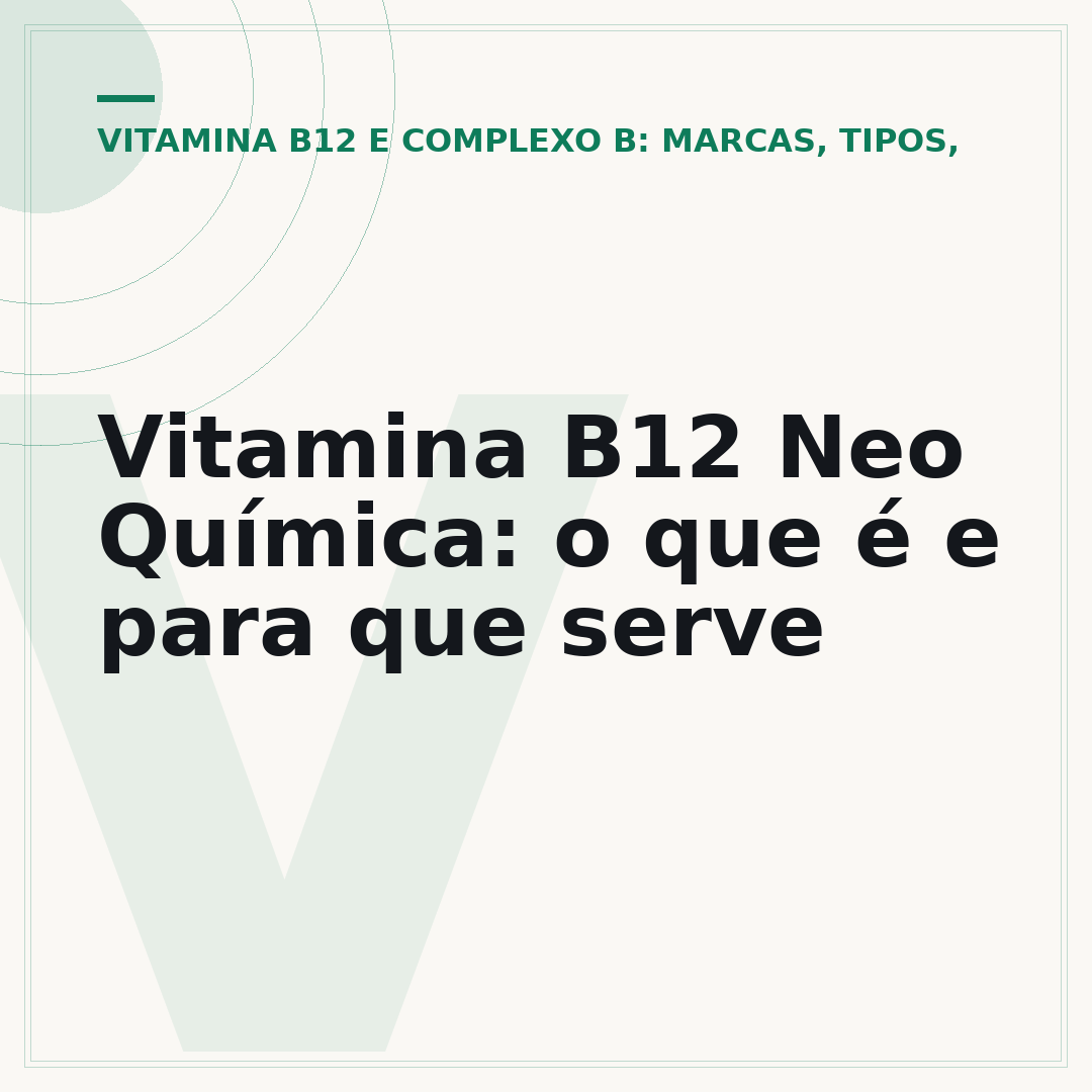 Vitamina B12 Neo Química: o que é e para que serve