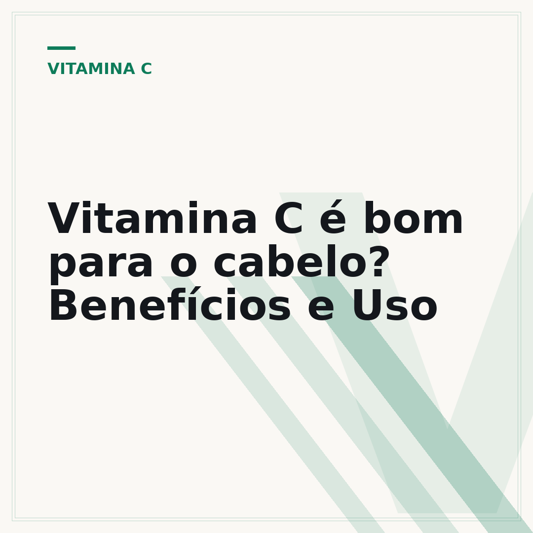 Vitamina C é bom para o cabelo? Benefícios e Uso