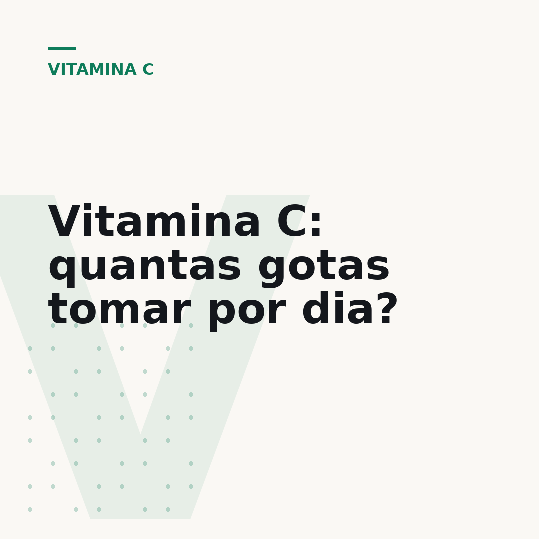 Vitamina C: quantas gotas tomar por dia?