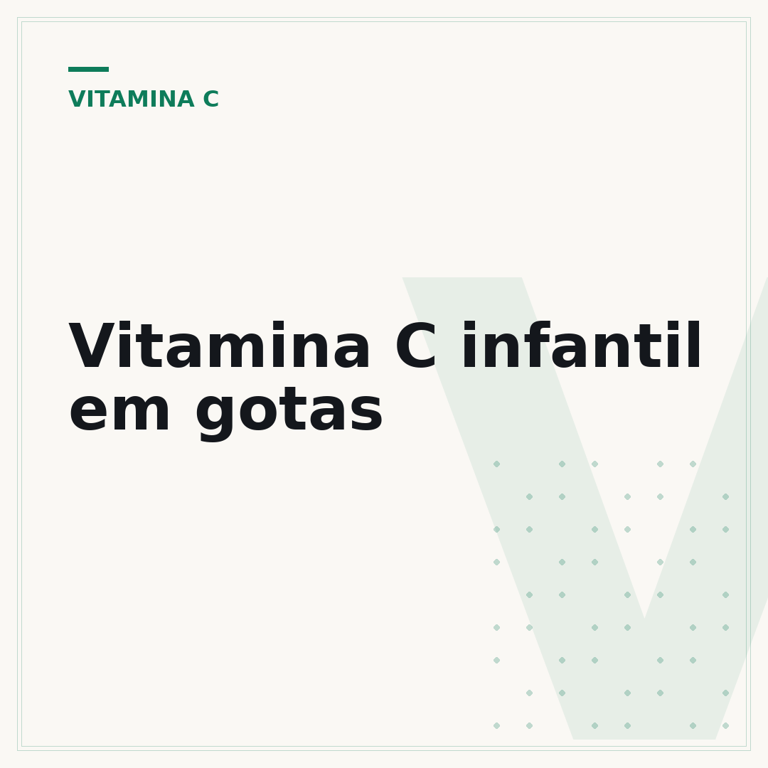 Vitamina C infantil em gotas