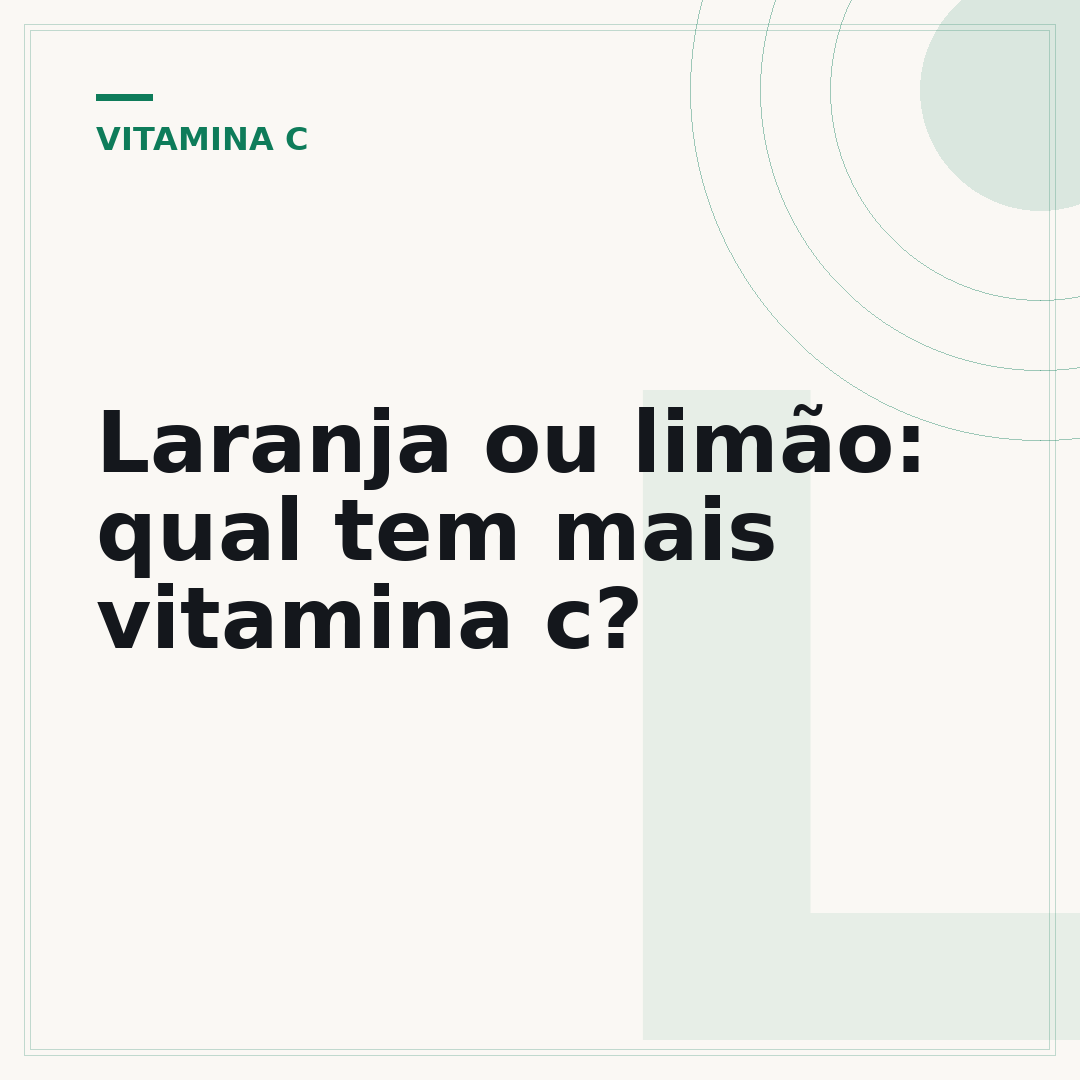 Laranja ou limão: qual tem mais vitamina c?
