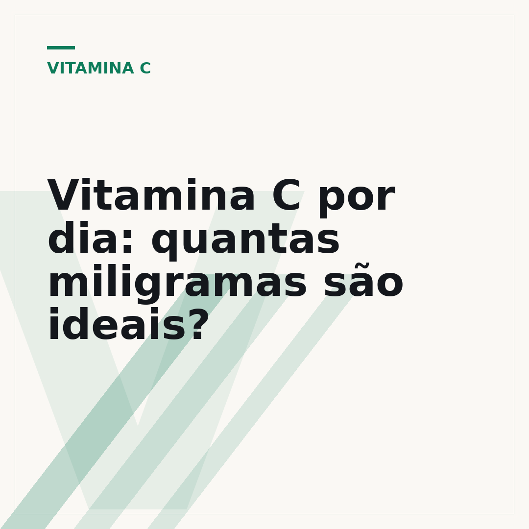 Vitamina C por dia: quantas miligramas são ideais?