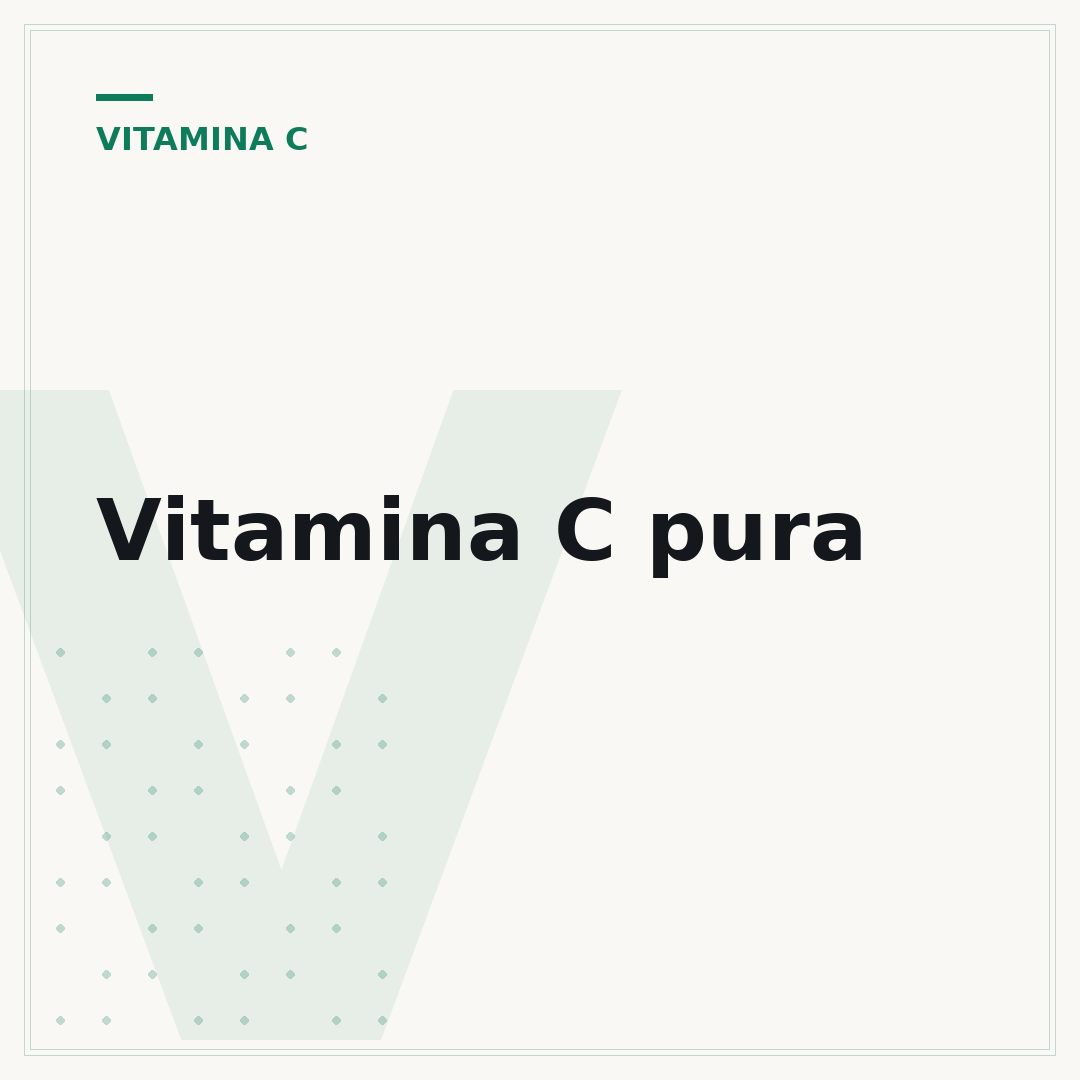 Vitamina C pura