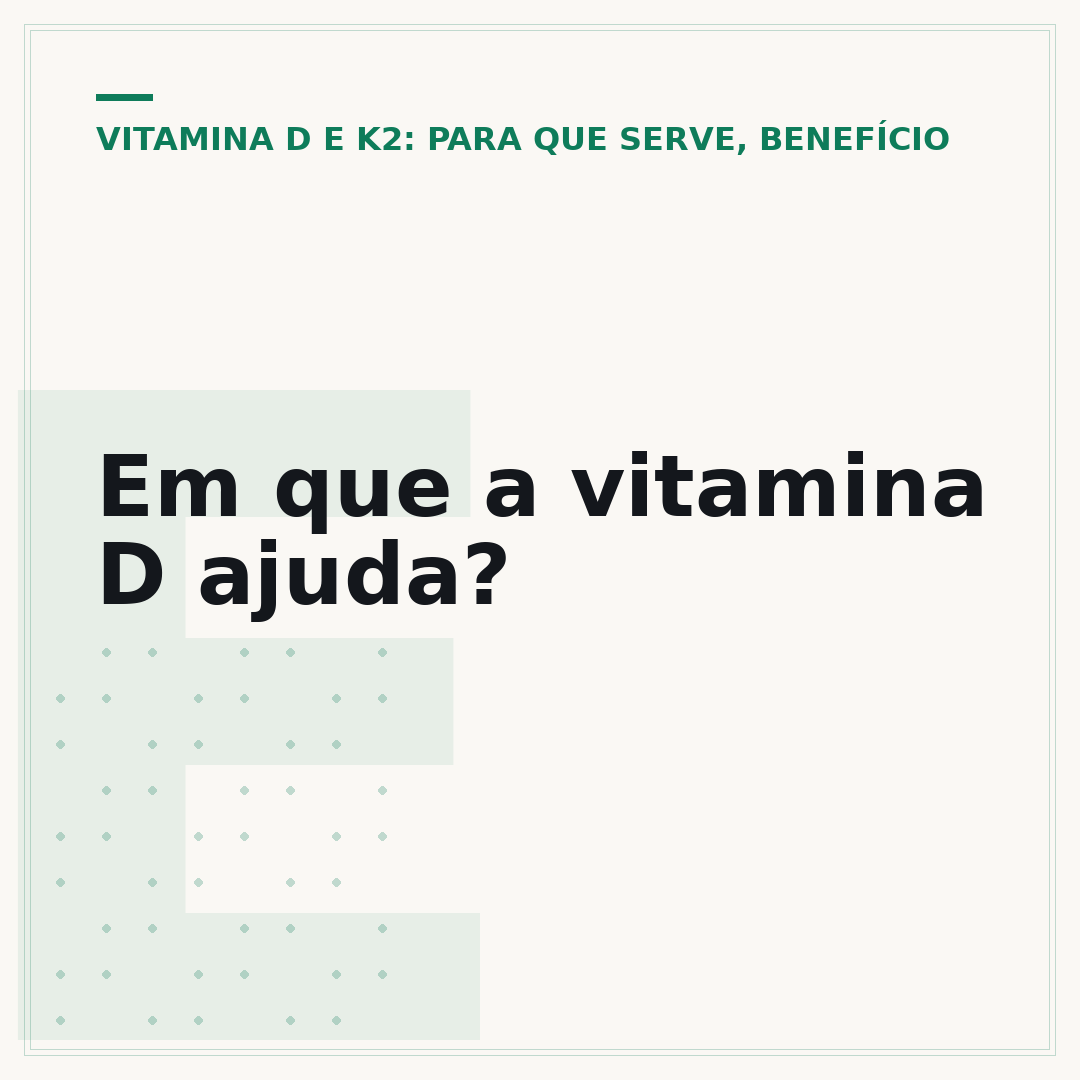 Em que a vitamina D ajuda?