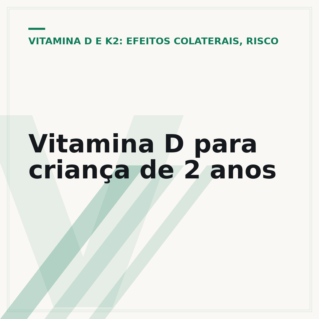 Vitamina D para criança de 2 anos