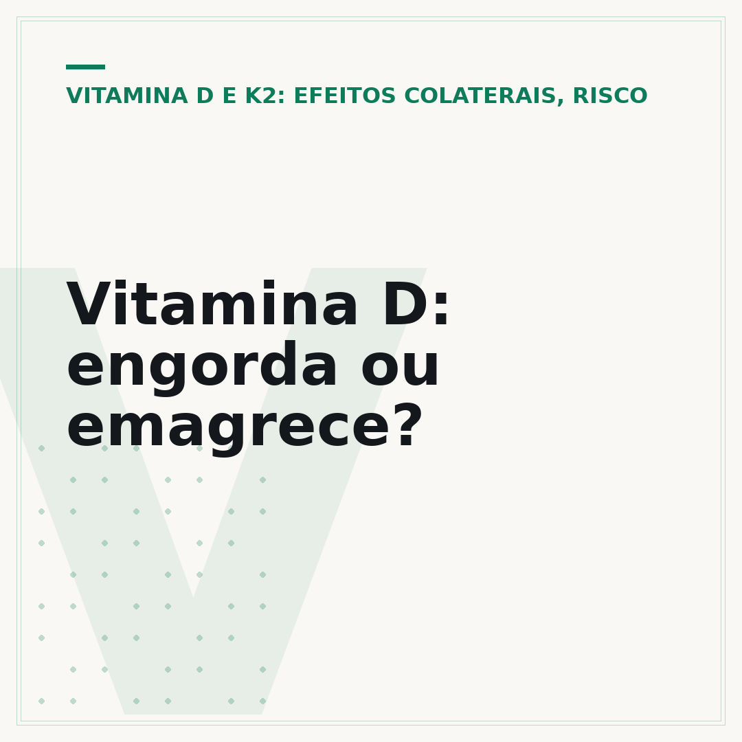Vitamina D: engorda ou emagrece?