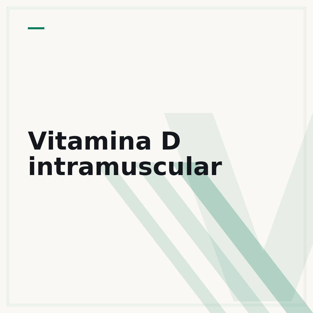 Vitamina D intramuscular