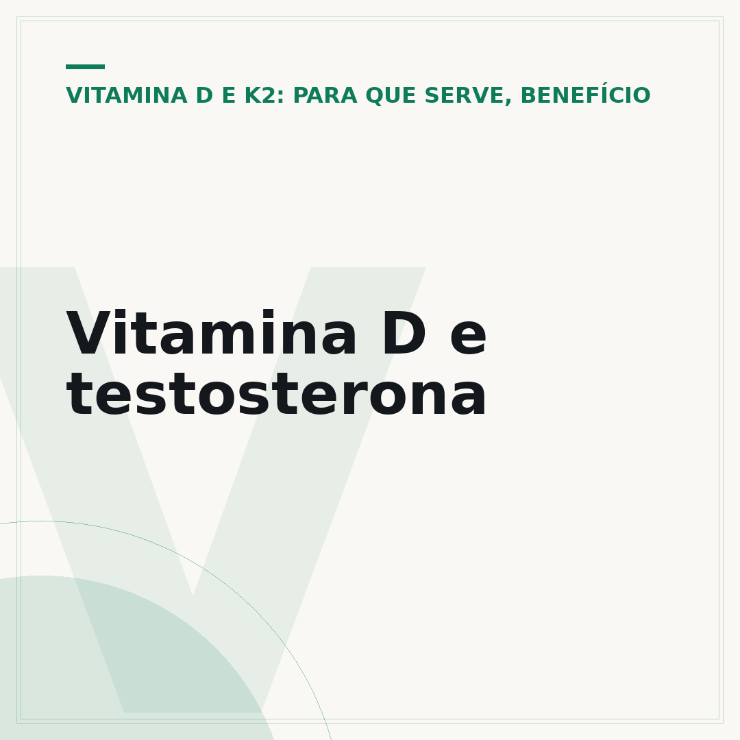 Vitamina D e testosterona