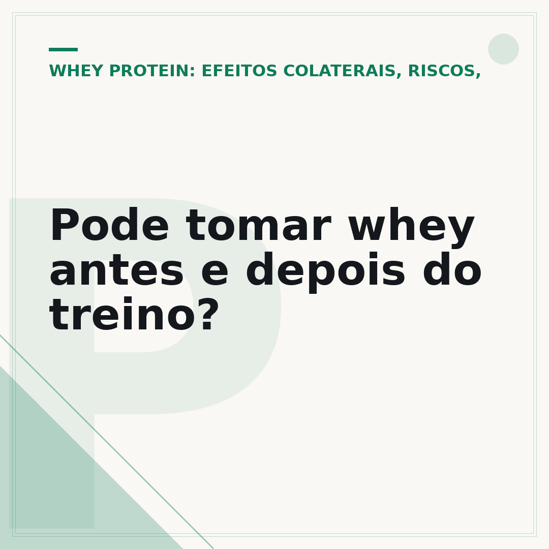 Pode tomar whey antes e depois do treino?