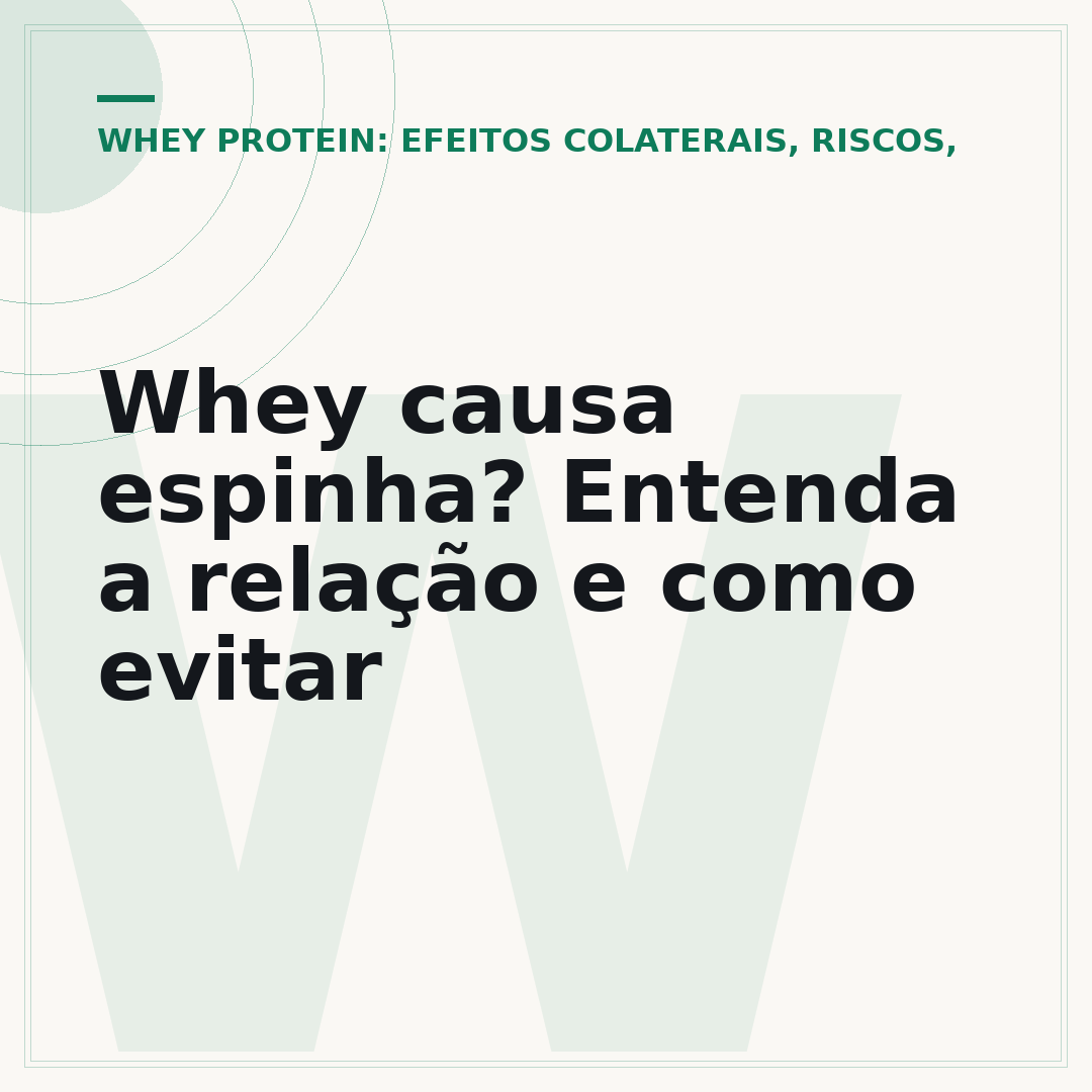Whey causa espinha? Entenda a relação e como evitar