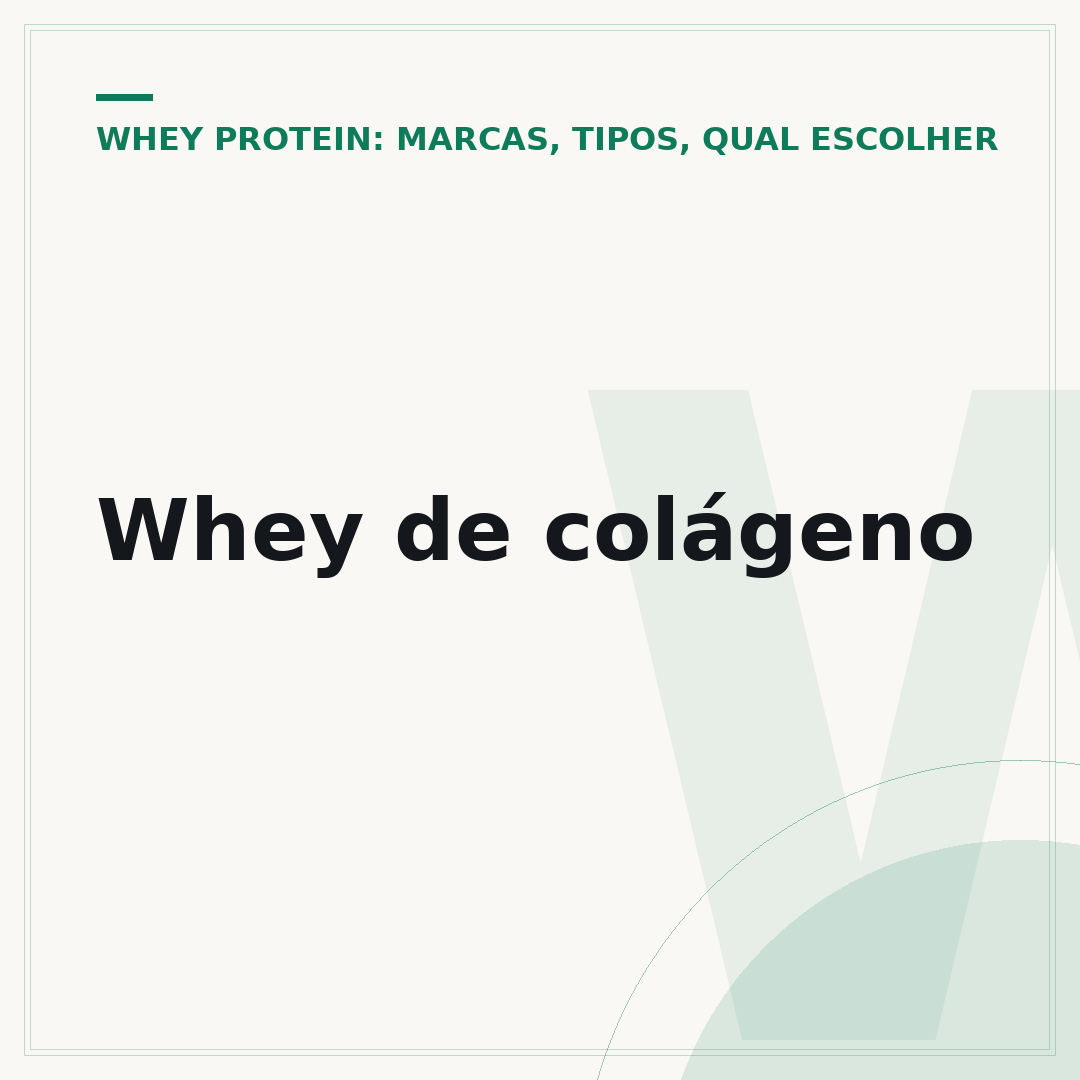 Whey de colágeno