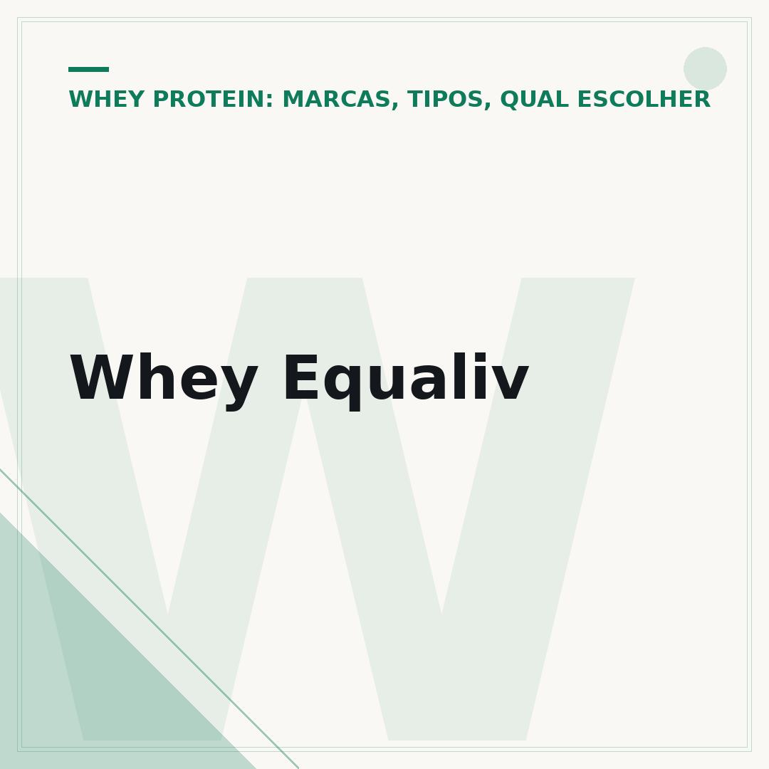 Whey Equaliv