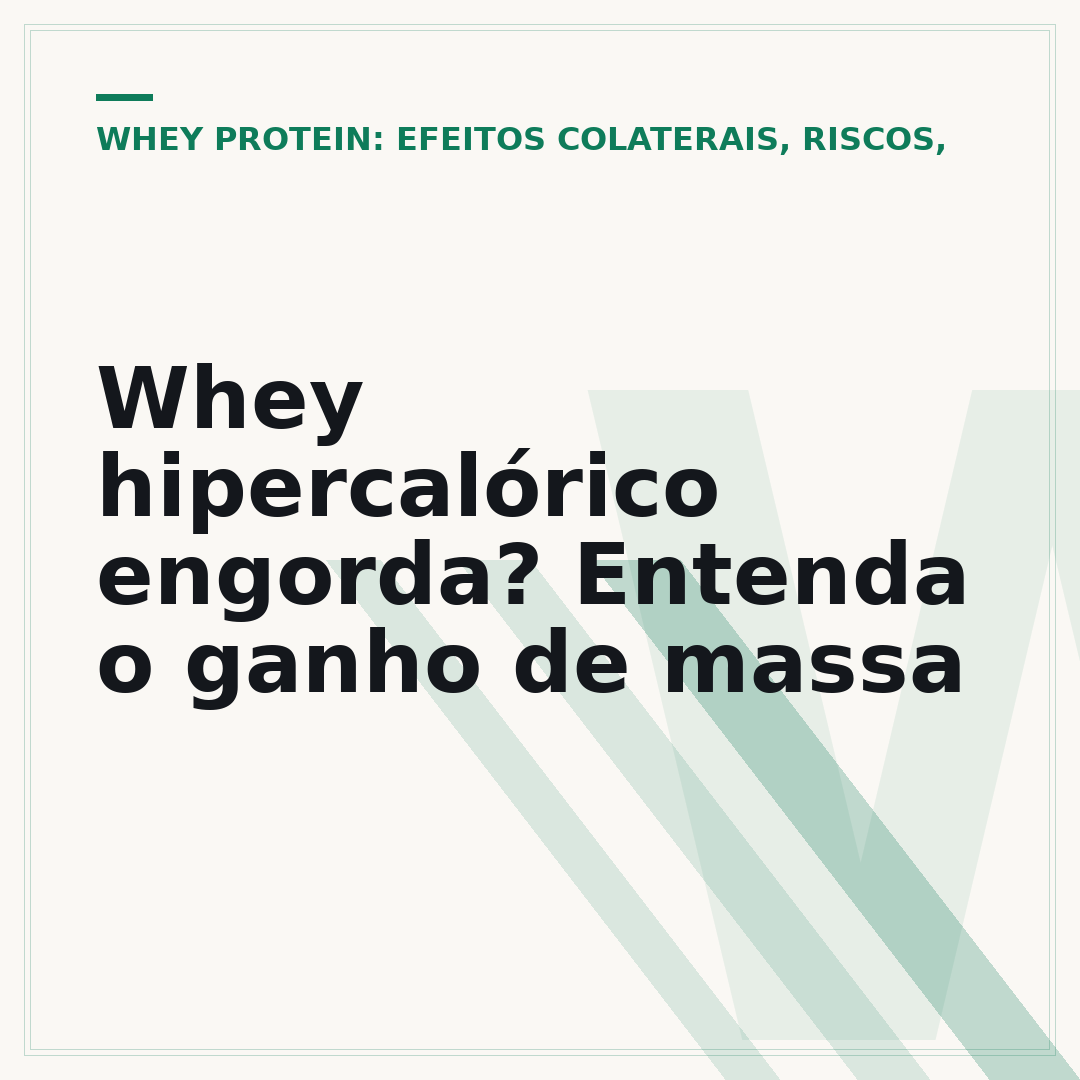 Whey hipercalórico engorda? Entenda o ganho de massa