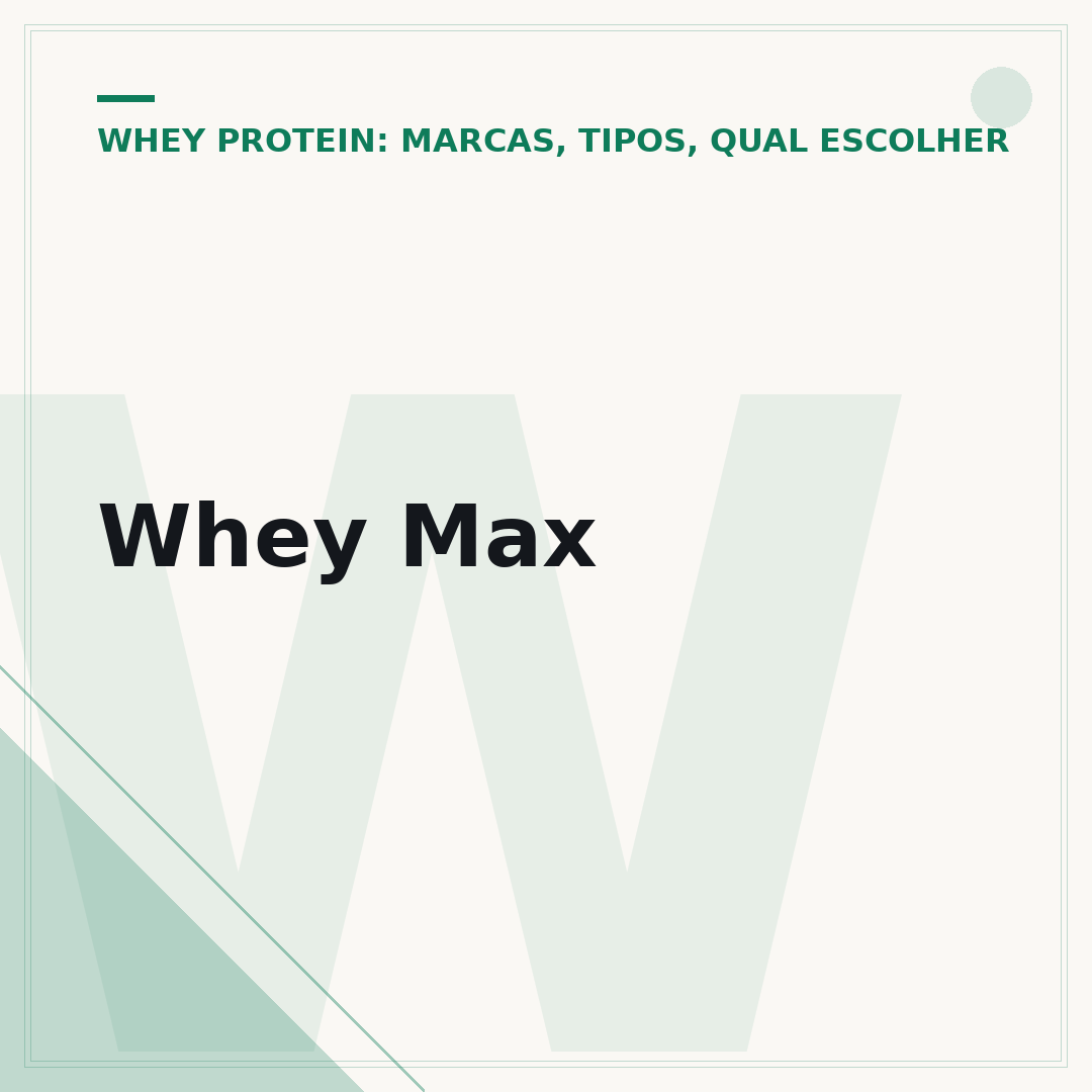 Whey Max