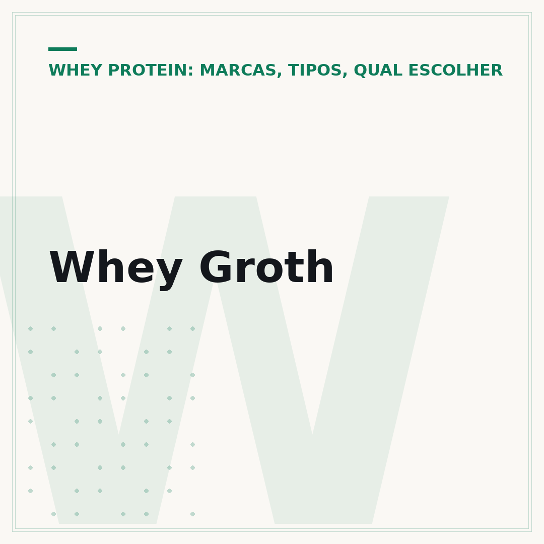 Whey Groth
