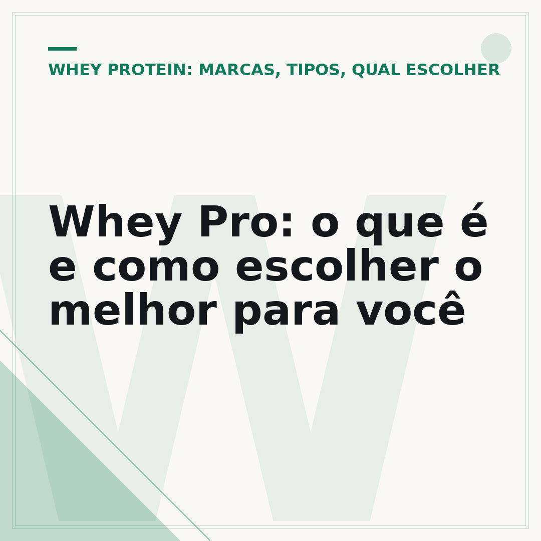 Whey Pro: o que é e como escolher o melhor para você