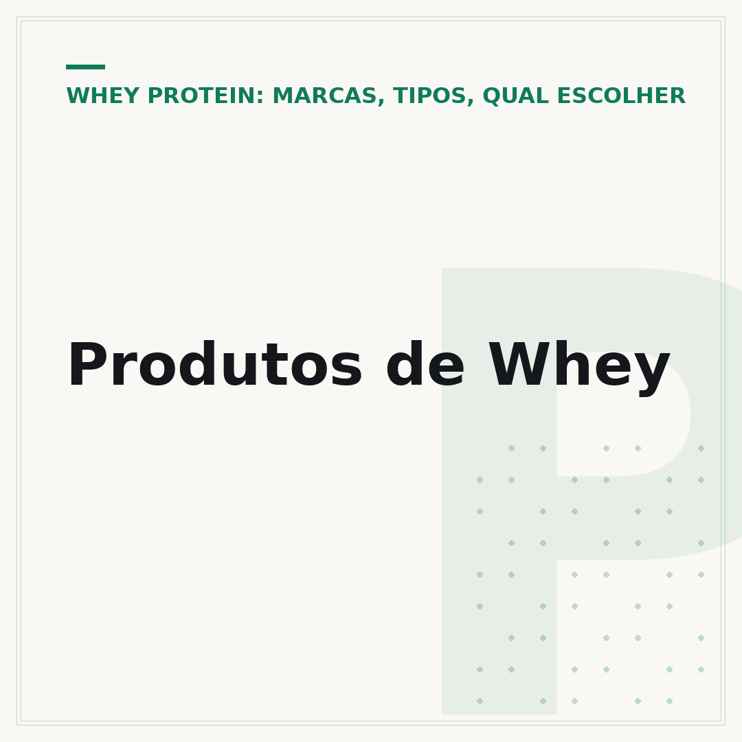Produtos de Whey