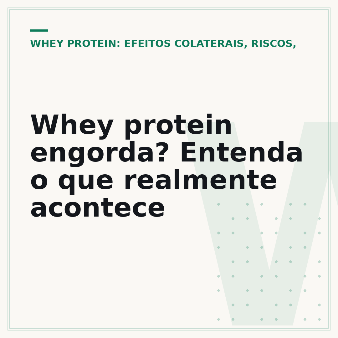 Whey protein engorda? Entenda o que realmente acontece