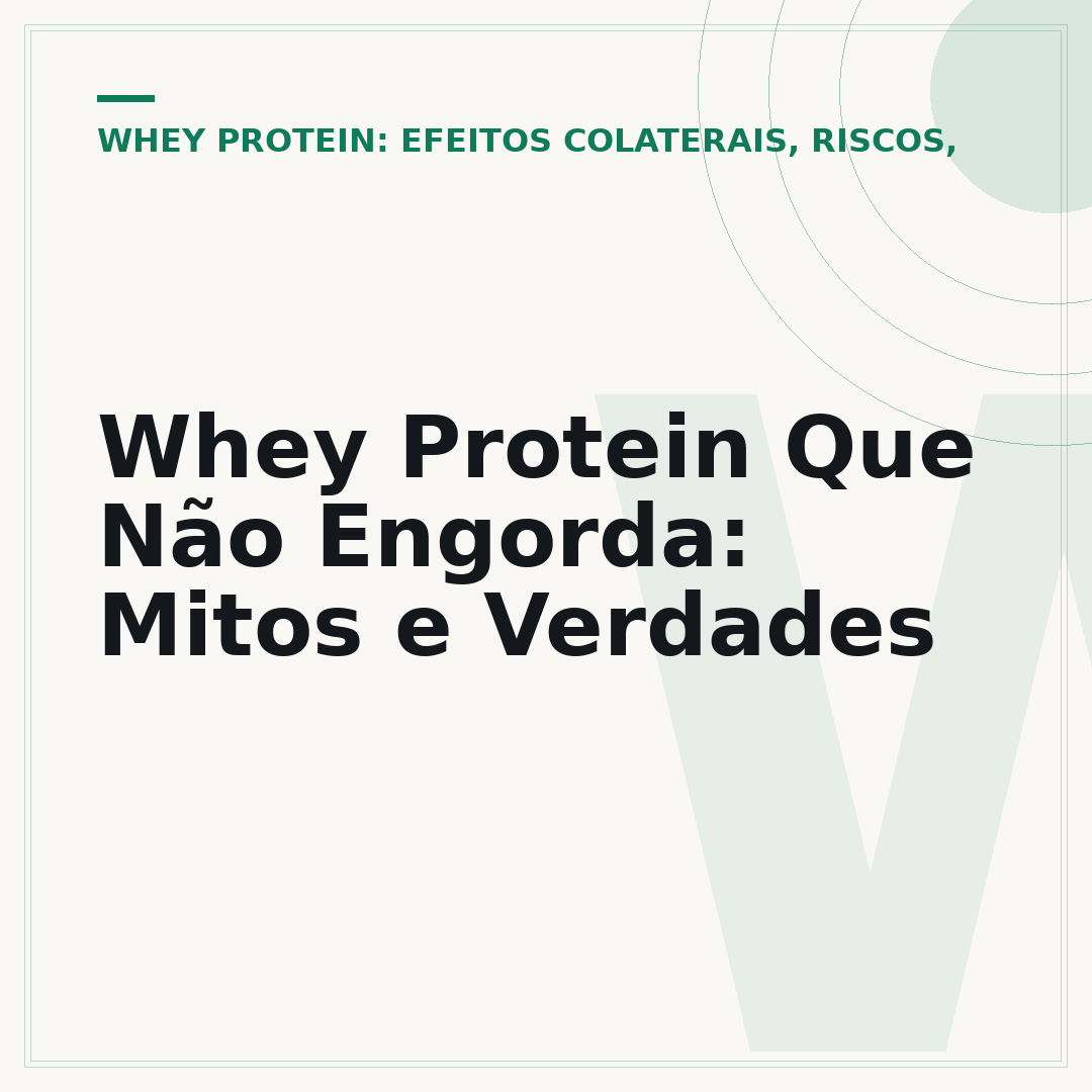Whey Protein Que Não Engorda: Mitos e Verdades