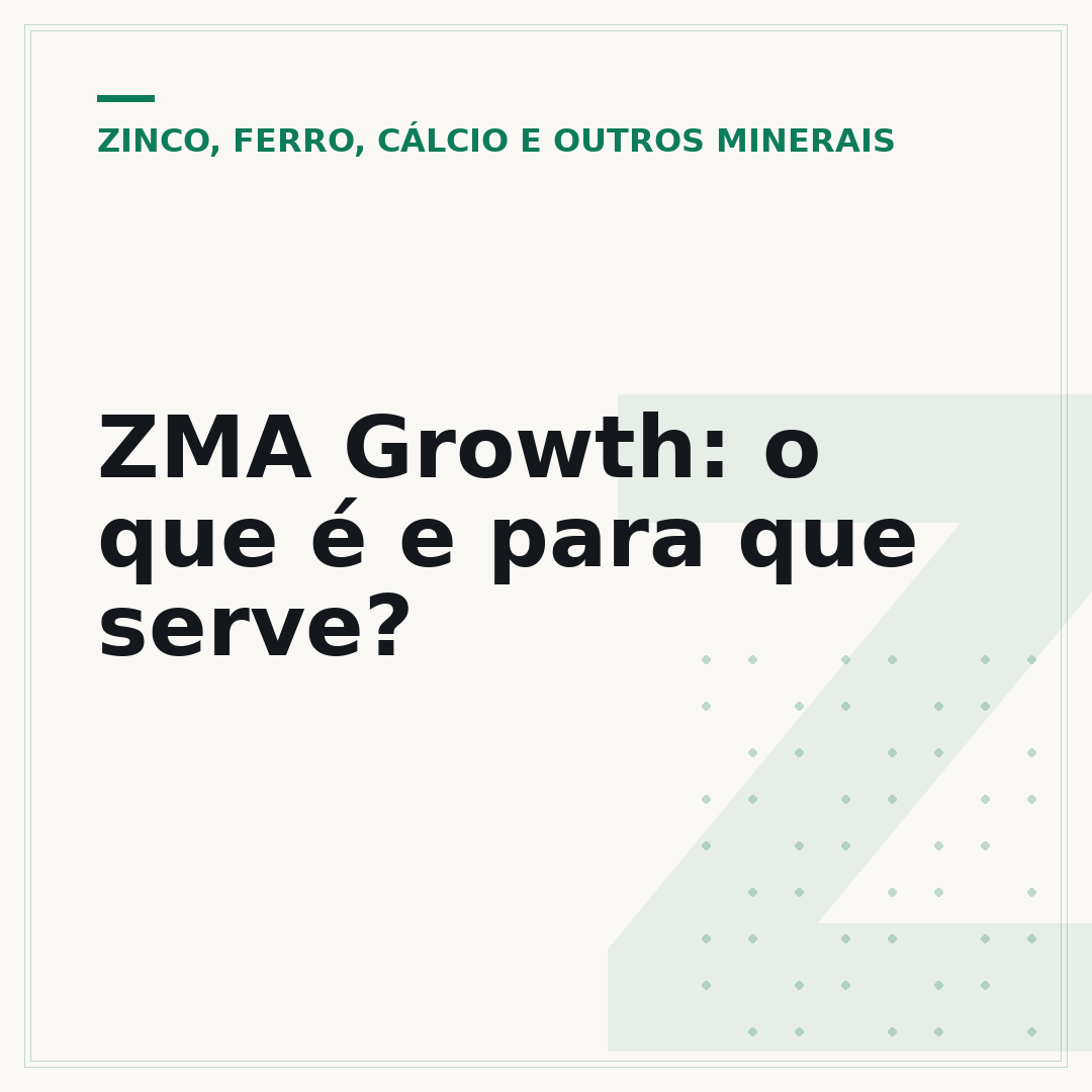 ZMA Growth: o que é e para que serve?